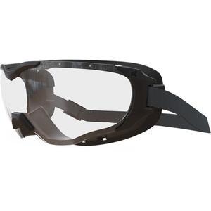 Super 64 Safety Glasses - Meets/Exceeds CSA Z94.3/ANSI Z87+, Clear, Polarized/Vapour Barrier, Black