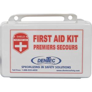 Shield™ Basic First Aid Kit - Meets CSA Z1220-17 Type 2 Low-Risk Environment, Medium (26-50 Workers), Plastic Box, Bulk, Class 2