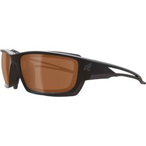 Kazbek Safety Glasses with Gasket - Meets/Exceeds CSA Z94.3/ANSI Z87+/MCEPS GL-PD 10-12, Copper, Anti-Scratch/Polarized, Black, Nyl/TPR/PC