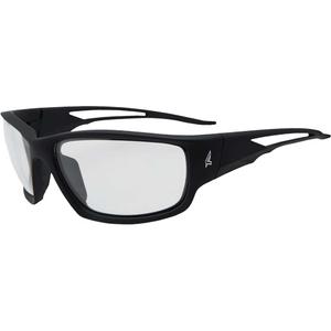 Kazbek Safety Glasses - Meets/Exceeds CSA Z94.3/ANSI Z87+/MCEPS GL-PD 10-12, Clear, Anti-Scratch/Vapour Barrier, Black, Nyl/TPR/PC