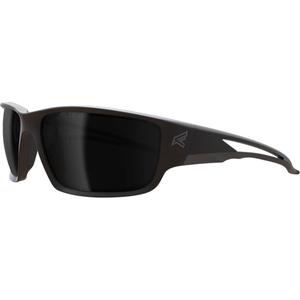 Kazbek Safety Glasses - Meets/Exceeds CSA Z94.3/ANSI Z87+/MCEPS GL-PD 10-12, Smoke, Anti-Scratch/Polarized, Black, Nyl/TPR/PC