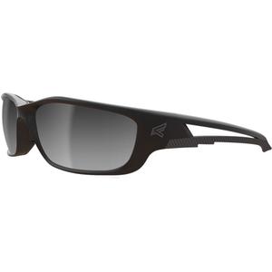 Kazbek XL Safety Glasses - Meets/Exceeds CSA Z94.3/ANSI Z87+/MCEPS GL-PD 10-12, Silver Mirror, Anti-Scratch, Black, Nyl/TPR/PC