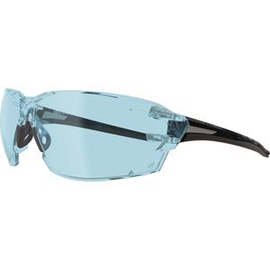 Nervosa Safety Glasses - Meets/Exceeds CSA Z94.3/ANSI Z87+/MCEPS GL-PD 10-12, Light Blue, Anti-Scratch/Vapour Barrier, Black, PC/TPR