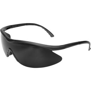 Banraj Safety Glasses - Meets/Exceeds CSA Z94.3/ANSI Z87+/MCEPS GL-PD 10-12, Smoke, Anti-Scratch, Black, Nyl/TPR/PC