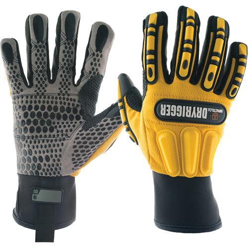 The Original Dryrigger Gloves - Large/9, Medium/8, X-Large/10, 2X-Large/11, 3X-Large/12, Slip-On, Suede, EN388 Level 3, EN388 Level 2, EN388 Level 3, EN388 Level 1