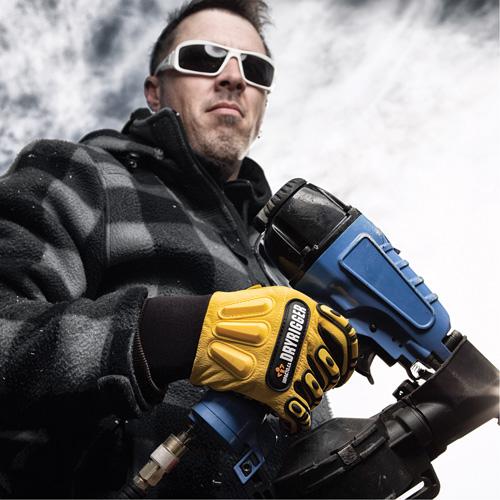 The Original Dryrigger Gloves - Large/9, Medium/8, X-Large/10, 2X-Large/11, 3X-Large/12, Slip-On, Suede, EN388 Level 3, EN388 Level 2, EN388 Level 3, EN388 Level 1 - Image 3