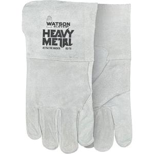 The Hacker Welding Gloves - One Size, Cotton/Fleece, Split Cowhide