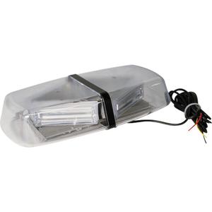 LED Amber Beacon Light - 12 V, 12", 6", 2-3/4"