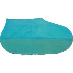 Boot Saver® Shoe Covers - 2X-Large, Medium, Large, X-Large, Rubber/Latex, Blue