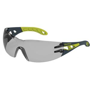 MX200 Rimless Wraparound Safety Glasses - Meets/Exceeds CSA Z94.3/ANSI Z87+, 23% Grey, Anti-Fog/Anti-Scratch, TruShield®, EN166, UV Protection
