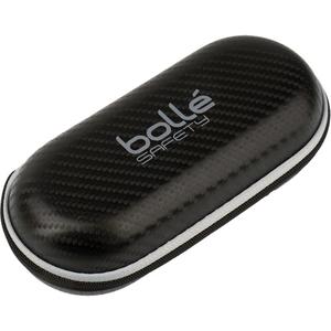 Large Semirigid Safety Glasses Case - Black, Polyester