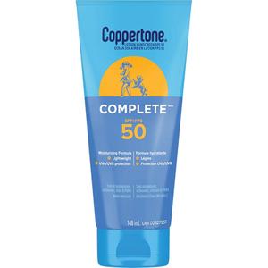 Coppertone® Complete Sun Protection - Lotion, 50, 148 ml, Tube