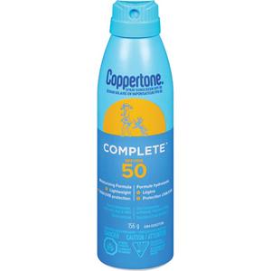 Coppertone® Complete Sun Protection - Spray, 50, 156 g, Aerosol Can