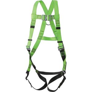FBH-10000L Contractor Series Safety Harness - Ladder Climbing/Fall Arrest, AL, 400 lbs., Universal, Back - Front, Pass-Through/Mating, Pass-Through/Mating, CSA Z259.10 (Class AL), ANSI Z359.11