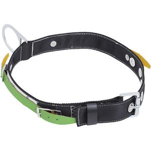 WB-1050-L Non-Padded 2-Strap Miner's Belt - Large - 400 lbs. (181 kg), (1) Back, '-35°C to +35°C, 2