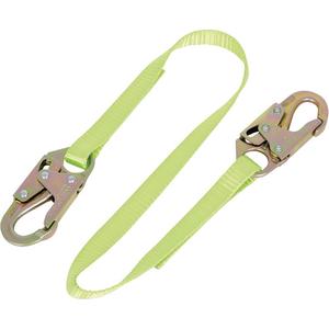 LAN-3400-4 Restraint Webbing Lanyard - 4', B, Snap Hook, Snap Hook, 1, 2