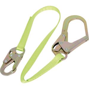 LAN-3402-4 Restraint Webbing Lanyard - 4', B, Snap Hook, Form Hook, 1, 2