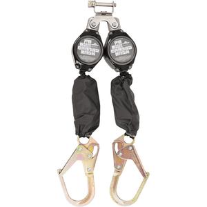 SRL-74854-7.5LE Self-Retracting Lifeline - 6', 2, Dyneema®, Swivel, Form Hook, Aluminum, Without Unit Connector, Steel, SRL-LE, 4.12 kN (926 lbf), 310 lbs. (141 kg), CSA Z259.2.2-2017, ANSI Z359.14-2014