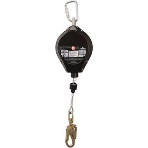 SRL-73302-40LE Self-Retracting Lifeline - 40', 1, Galvanized Steel, Swivel, Snap Hook, Aluminum, Carabiner, Steel, SRL-LE, 4.12 kN (926 lbf), 310 lbs. (141 kg), CSA Z259.2.2-2017, ANSI Z359.14-2014, Class B