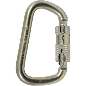 CP-03015-1 Zinc Plated Carabiner with 1" Gate Opening - Steel, 1"