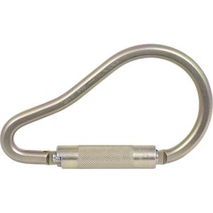 CP-04011-1 Zinc Plated Carabiner with 2" Gate Opening - Steel, 2"