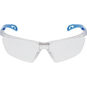 Dominator™ DM3-MD Series Metal Detectable / X-Ray Detectable UV-AF® Safety Glasses - Meets/Exceeds CSA Z94.3/ANSI Z87+, Clear, Anti-Fog, Blue