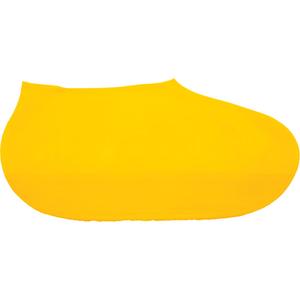 Boot Saver® Disposable Shoe Cover - Rubber Latex, Medium, Yellow