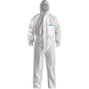 CoverMe™ XP1800  Type 5/6 Coveralls with Hood - Microporous, 2X-Large, White
