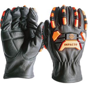 Impact & Cut Protection Gloves - 7, 8, 9, 10, 11, Cowhide, ANSI Level A6, ANSI 138 Level 2