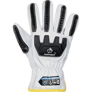 Endura® 378GTXVBE Impact- & Cut-Resistant Driver Gloves - 2X-Large, X-Small, Small, Medium, Large, X-Large, 3X-Large, TenActiv™, Not Coated, Not Coated, ASTM ANSI Level A5, ANSI/ISEA 105 Level 4, Unrated