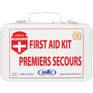 Shield™ First Aid Kit - Meets CSA Z1220-17 Type 1 Personal/British Columbia, Personal (1 Worker), Metal Box, Bulk