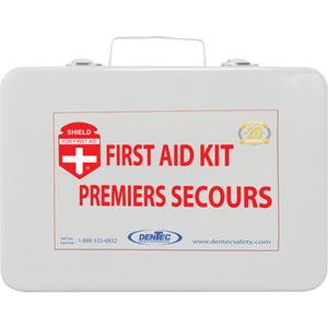 Shield™ First Aid Kit - Meets CSA Z1220-17 Type 2 Low-Risk Environment/British Columbia, Medium (26-50 Workers), Metal Box, Bulk