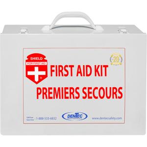 Shield™ First Aid Kit - Meets CSA Z1220-17 Type 3 High-Risk Environment/British Columbia, Medium (26-50 Workers), Metal Box, Bulk