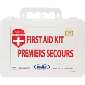 Shield™ First Aid Kit - Meets/Exceeds CSA Z1220-24 Type 2 Low-Risk Environment, Small (2-25 Workers), Plastic Box, Bulk