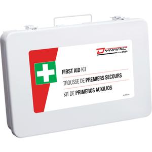 Dynamic™ First Aid Kit - Meets CSA Z1220-17 Type 2 Low-Risk Environment/British Columbia, Medium (26-50 Workers), Metal Box, Bulk