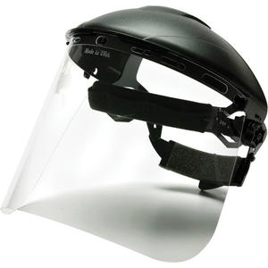 Face Shield - 8", 15", 0.04", Polyethylene, Clear, ANSI Z87+