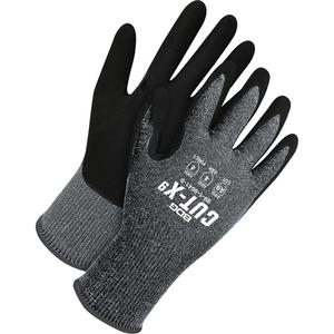 Cut-Resistant Touch Screen Gloves - 10, 5, 6, 7, 8, 9, 11, 12, 18, HPPE, Foam NBR, Dipped Palm, ASTM ANSI Level A9, ANSI/ISEA 105 Level 4, Unrated, ANSI/ISEA 105 Level 4, Unrated