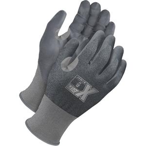 Cut-Resistant Touch Screen Gloves - 12, 6, 21, Nylon, Foam NBR, Dipped Palm, ASTM ANSI Level A1, Unrated, Unrated, Unrated, Unrated