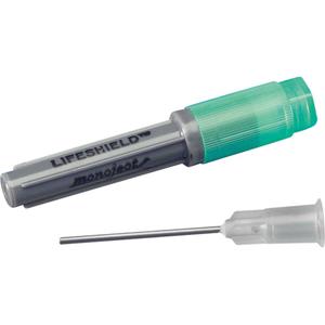 Monoject™ Safety I.V. Access Blunt Cannula - LifeShield System, 18GA, 1"