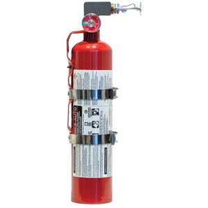 Automatic Heat Actuated Multi-Purpose Fire Extinguisher with Horizontal Mount - ABC, 9.4 L, 4' - 14', Wall, ULC, 100 PSI, 15", '-65 °F to 120 °F (-54 °C to 49 °C)