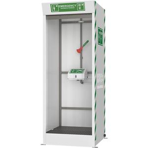 Emergency Cubicle Shower & Covered Eye & Face Wash - 1 Year, Middle, 1" (M), 29 - 87 PSI