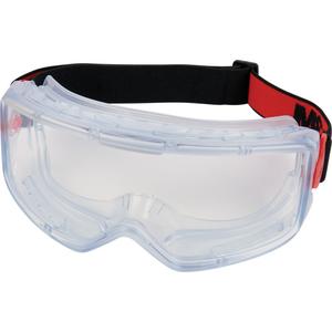 GoggleGear™ 3000 Series Protective Goggles - Indirect, Clear, ANSI Z87+/Meets/Exceeds CSA Z94.3, Anti-Fog/Anti-Scratch, Fabric, PVC, Vented, Polycarbonate, Black