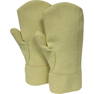 NSA  Thermobest™ Extreme Heat Lined Mitten - 22 oz., Nomex®/Aramid/Fibreglass, Wool, 1000° F (537.8° C), Slip-On, 13", ANSI/ISEA 105 Level A7, ANSI/ISEA 105 Level 6, ANSI/ISEA 105 Level 4