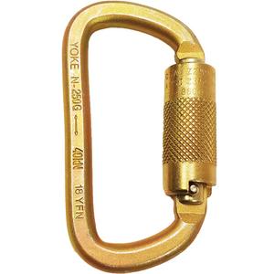 Carabiner Connector with 1/2" Gate Opening - 3.6M, 1/2"