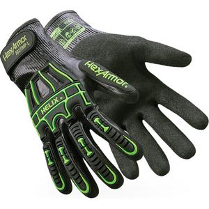 Helix® 3027IMP Gloves - Large/9, X-Large/10, 2X-Large/11, 3X-Large/12, 21, HPPE, Nitrile, Full Dip, ASTM ANSI Level A7, ANSI/ISEA 105 Level 4, Unrated, ANSI/ISEA 105 Level 3, Unrated, ANSI Level 2