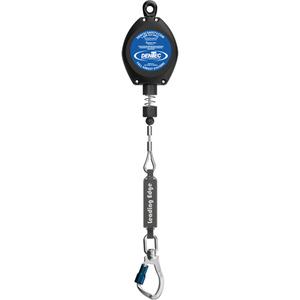 Self-Retracting Lifeline - 20', 1, Galvanized Steel, Swivel, Without Unit Connector, Locking Snap Hook, Aluminum, SRL-LE, Maximum 1,350 lbs. (6kN), 130 lbs. to 310 lbs. (59kg to 140kg)