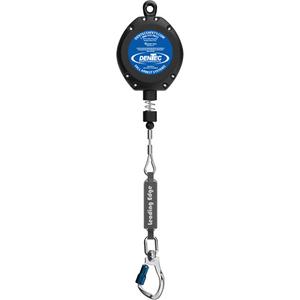 Self-Retracting Lifeline - 30', 1, Galvanized Steel, Swivel, Without Unit Connector, Locking Snap Hook, Aluminum, SRL-LE, Maximum 1,350 lbs. (6kN), 130 lbs. to 310 lbs. (59kg to 140kg)