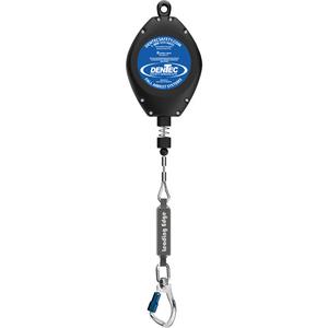 Self-Retracting Lifeline - 50', 1, Galvanized Steel, Swivel, Without Unit Connector, Locking Snap Hook, Aluminum, SRL-LE, Maximum 1,350 lbs. (6kN), 130 lbs. to 310 lbs. (59kg to 140kg)