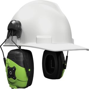 Safety Green Link Aware Bluetooth Earmuffs - Cap Mount, B, 21, 1-Year Limited
