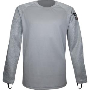 Superior® CASTXP Shirt with Cut-Resistant Sleeves - Medium, Large, X-Large, 2X-Large, 3X-Large, Grey, ASTM ANSI Level A7, ANSI Level 3, ANSI Level 4